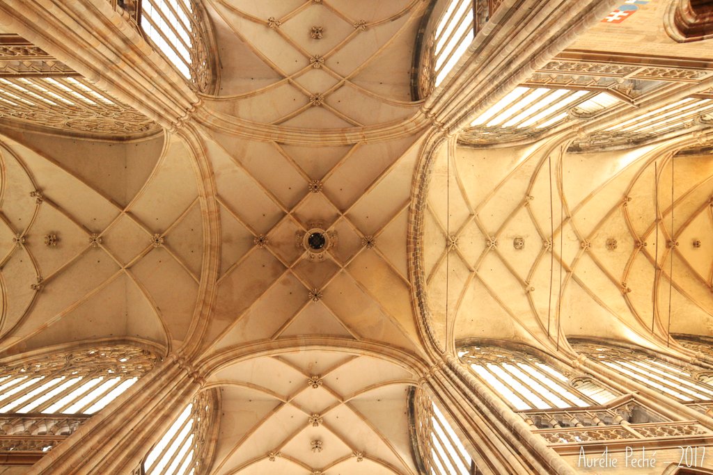 Plafond de la cathédrale Saint-Guy