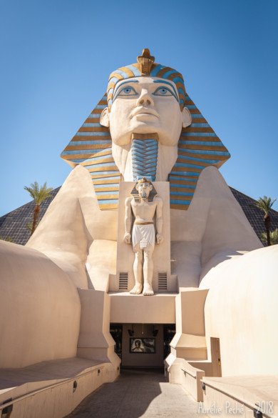 Le casino Luxor et son sphinx