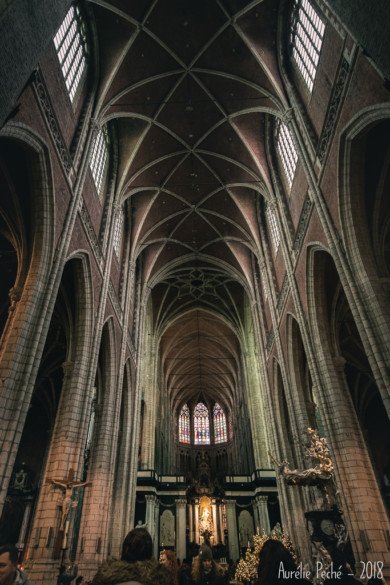 Intérieur de la cathédrale Saint-Bavon