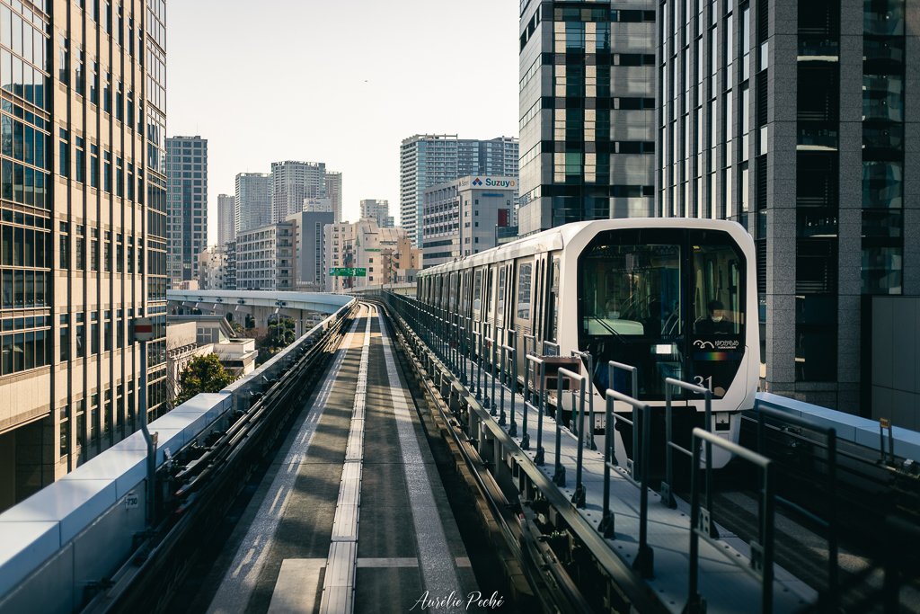Metro vers Odaiba
