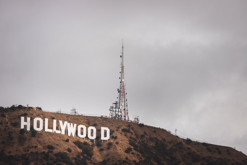 Signe Hollywood à Los Angeles