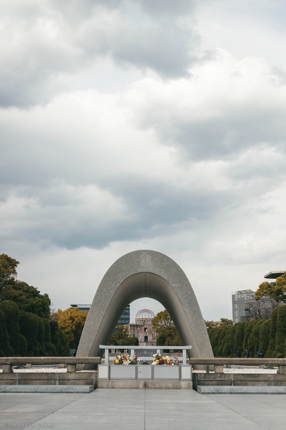 Monument de la flamme de la paix à Hiroshima