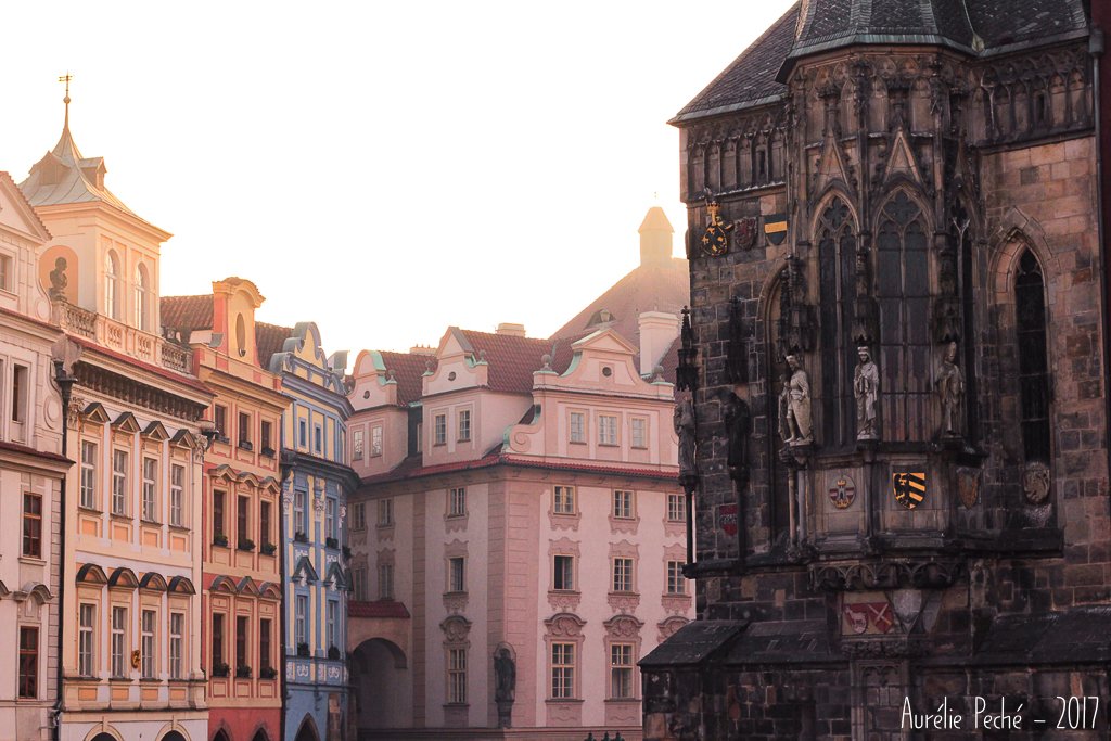 Prague, place de la vielle ville