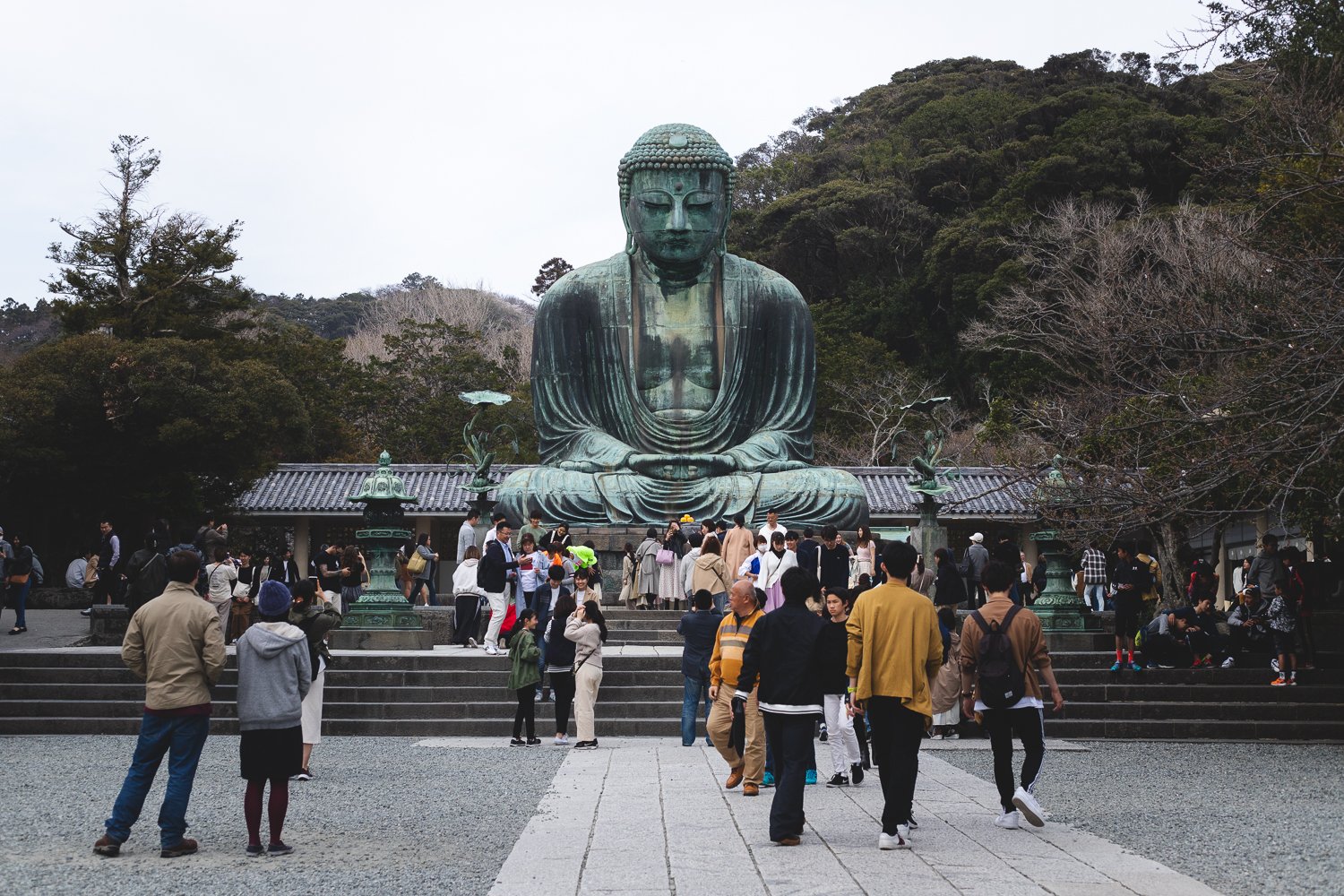 Le grand bouddha à Kamakura