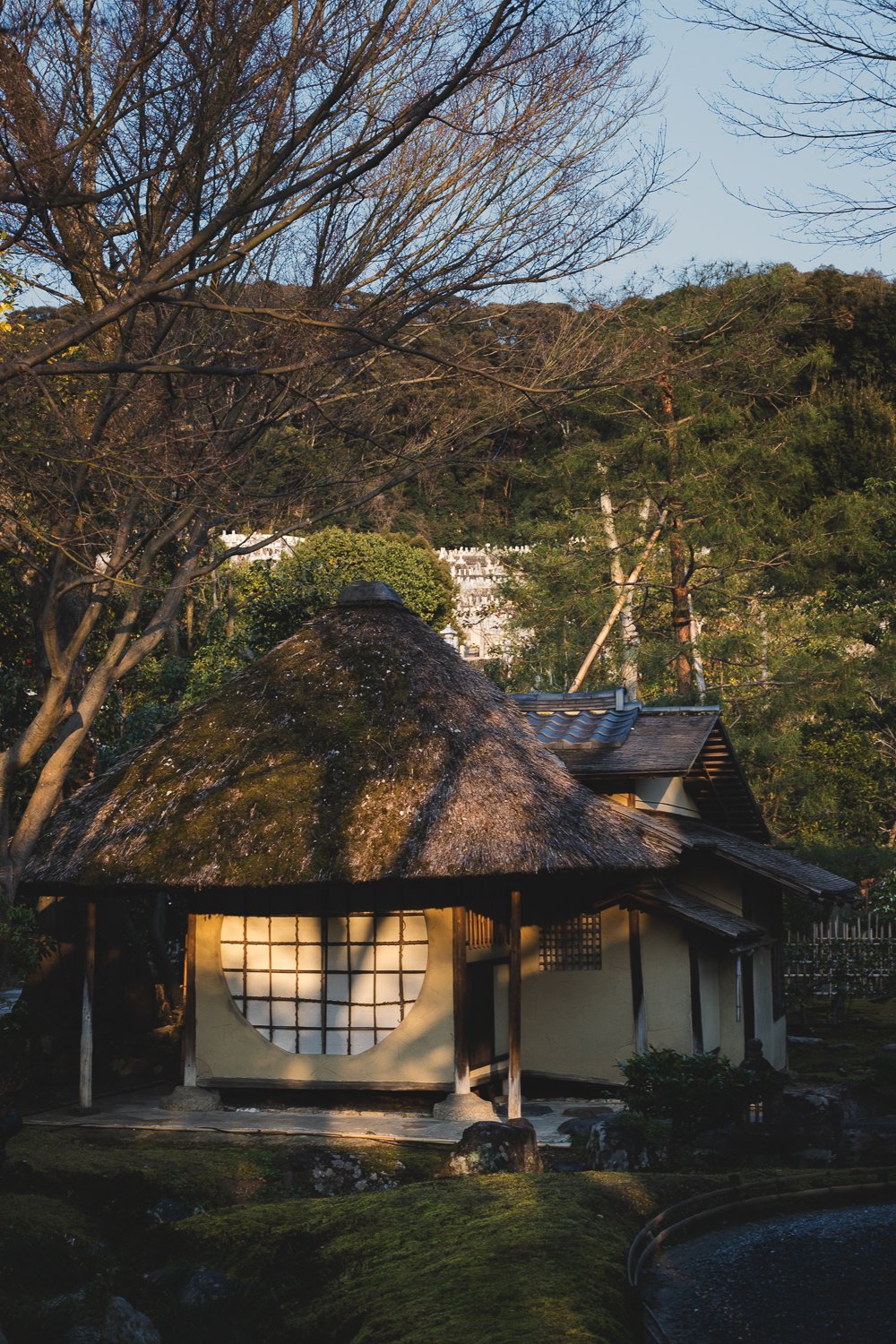 Un petit pavillon dans le Kodai-ji à Kyoto.