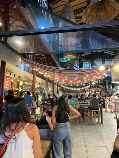 L'intérieur du Mercato centrale de Florence