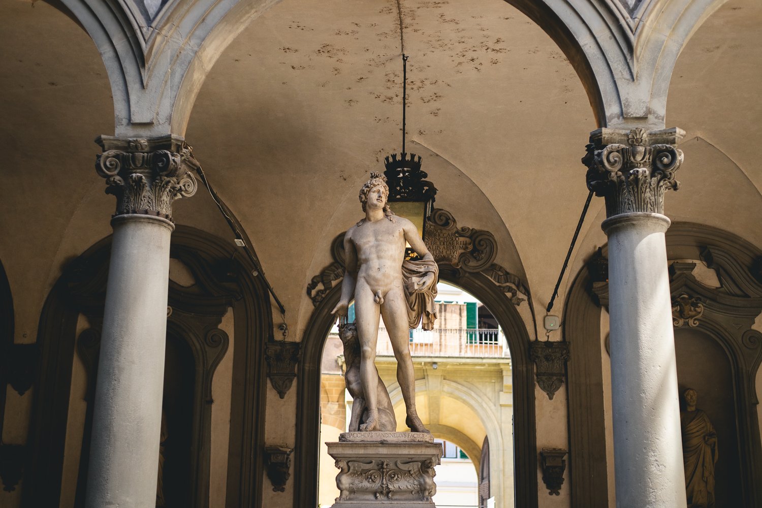 La cours du palais des Medicis