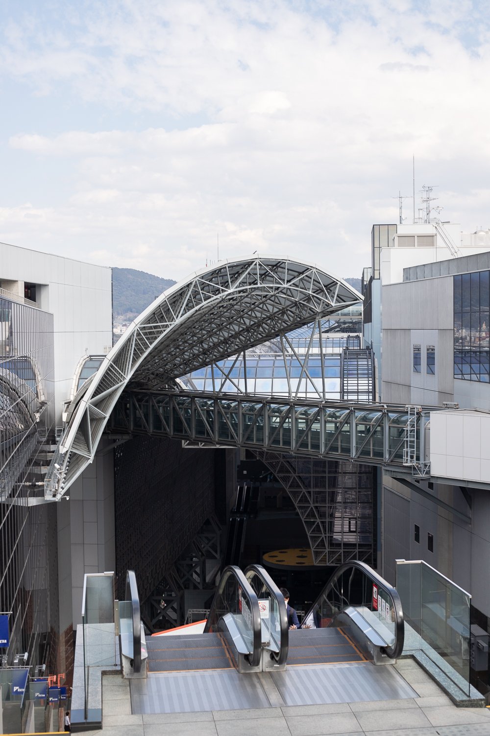 La gare de Kyoto, un des spots photo de Kyoto auquel on ne pense pas toujours
