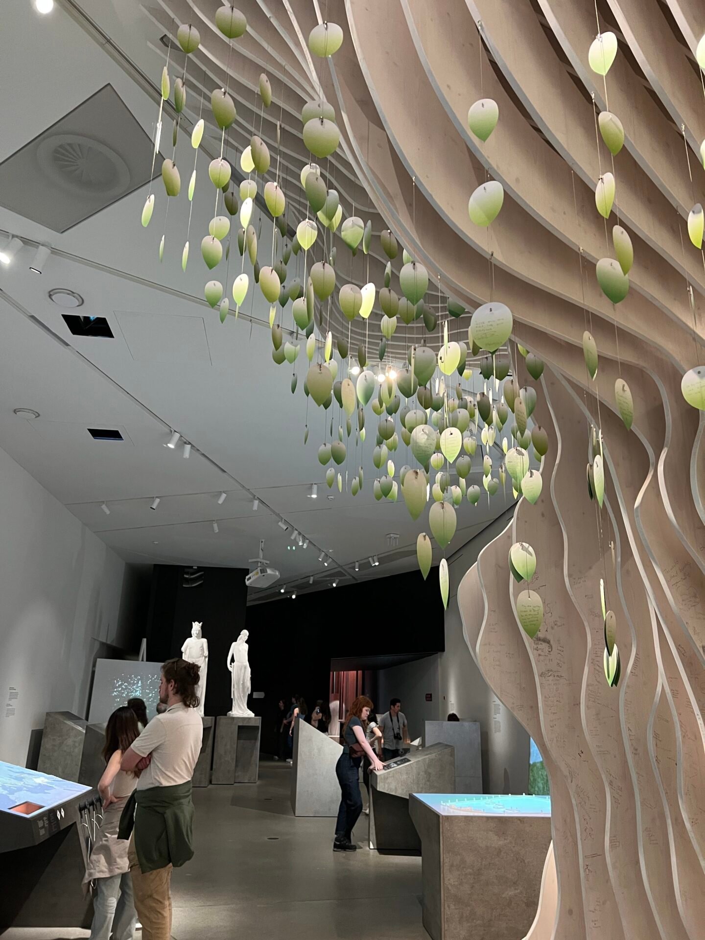 Installation dans le musée juif de Berlin