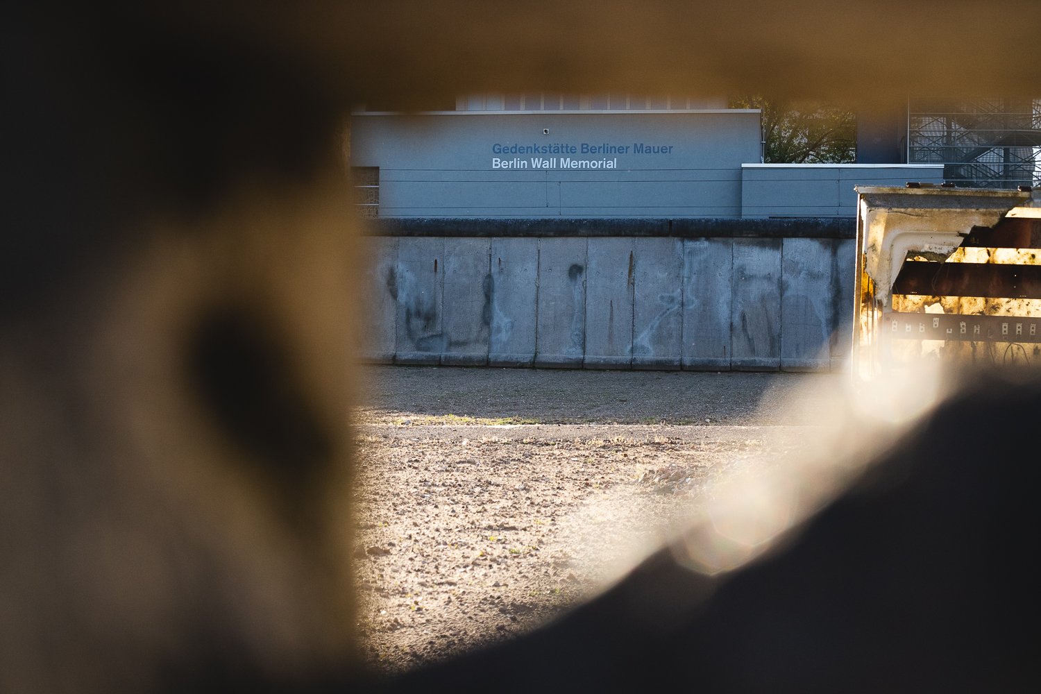 Le mémorial du mur de Berlin