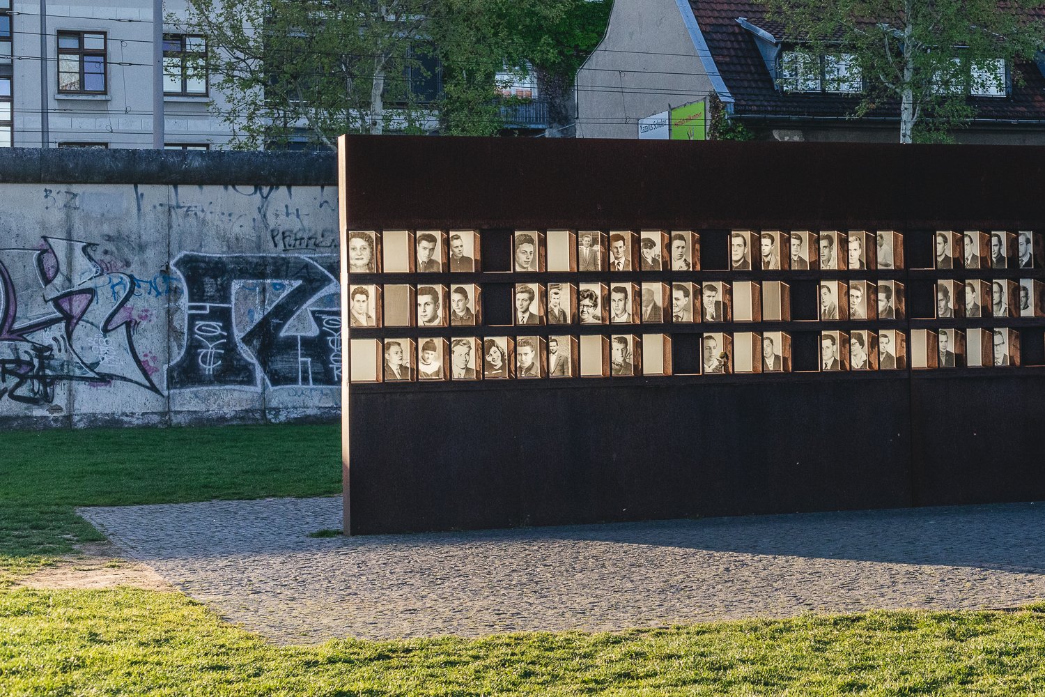 Le mémorial du mur de Berlin