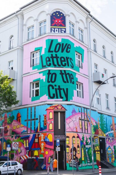 Entrée du musée URBAN NATION à Berlin