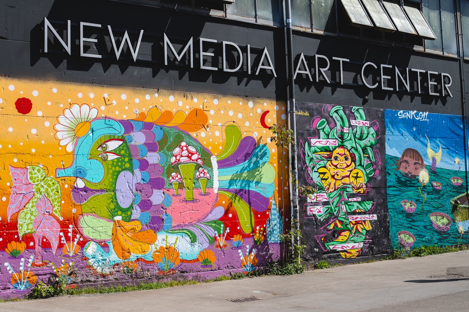 Fresque dans Raw Gelände