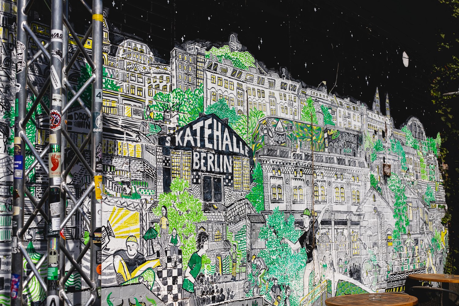 Fresque dans Raw Gelände