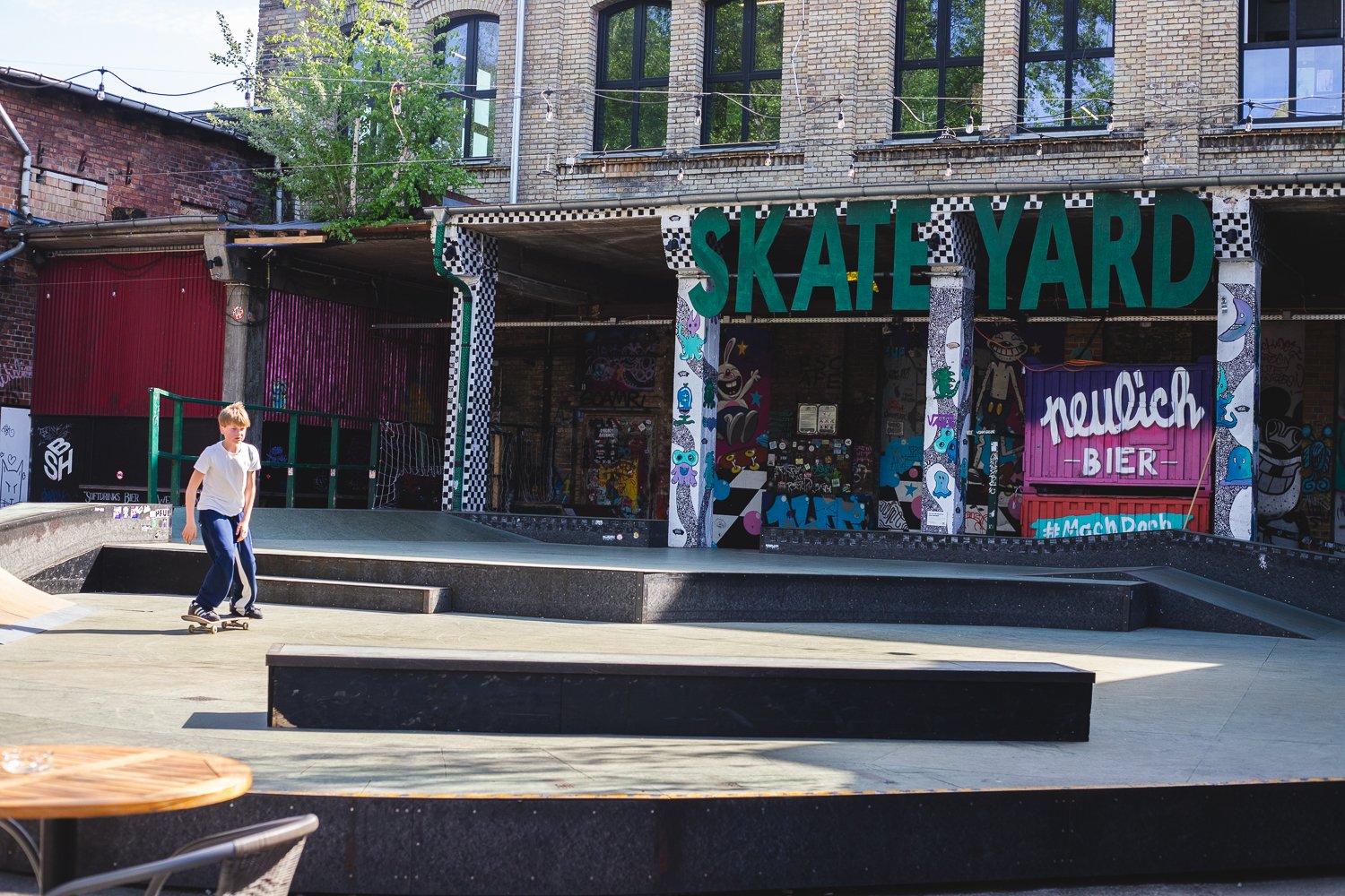 Skate parc dans Raw Gelände