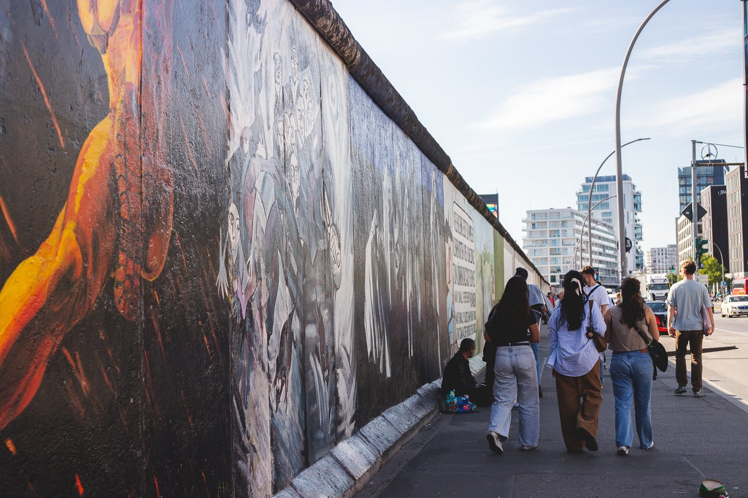 East side gallery à Berlin