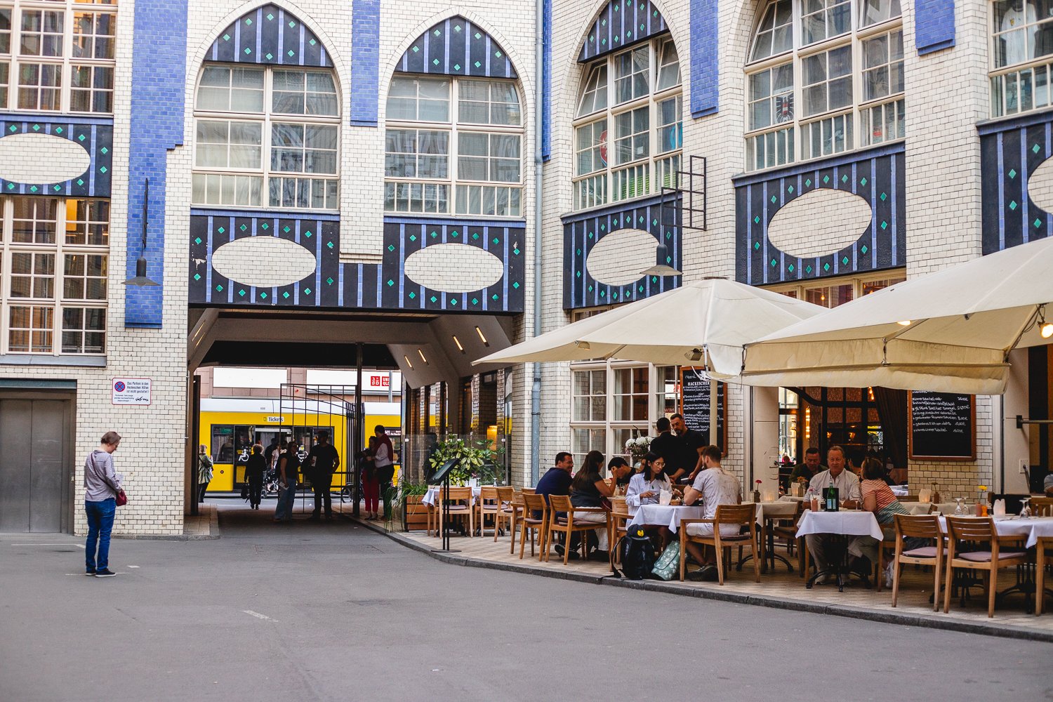 Vue d'une cour intérieure d'Hackesche Höfe