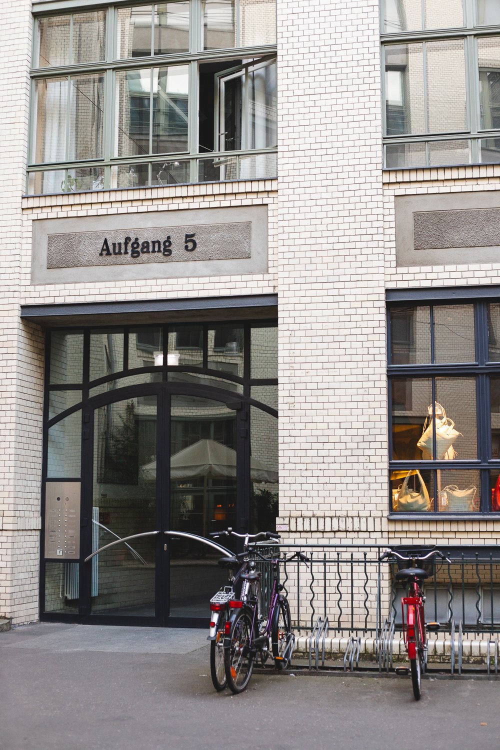 Détail d'une façade dans 'Hackesche Höfe