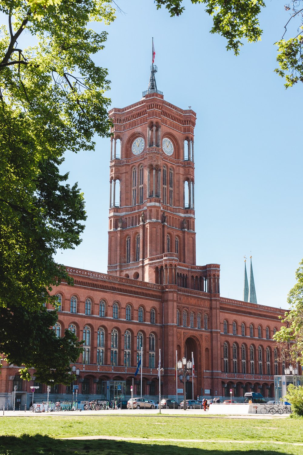 Le Rotes Rathaus, la maison communale de Berlin
