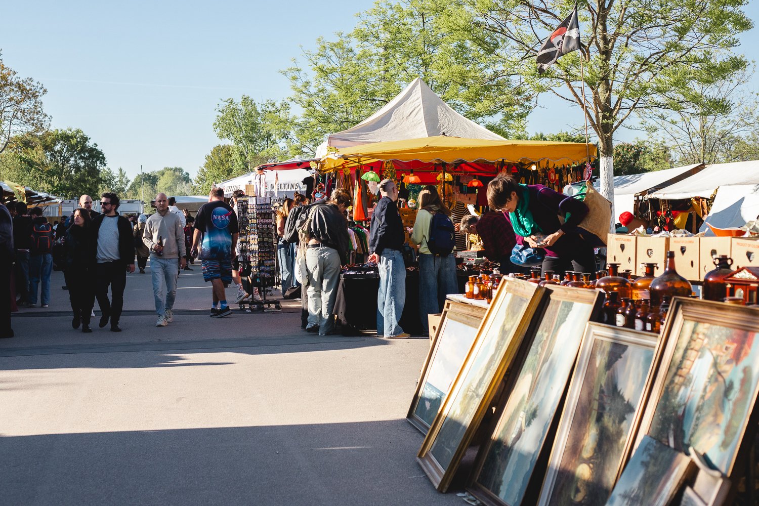 Le flee market du dimanche au mauer park