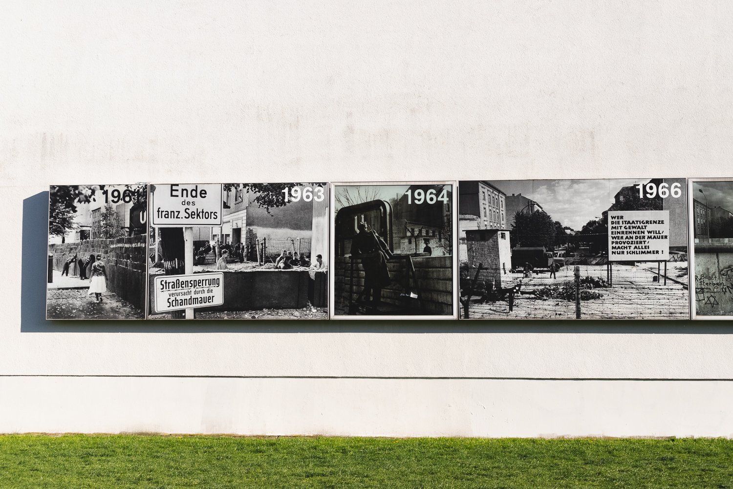 Le mémorial du mur de Berlin